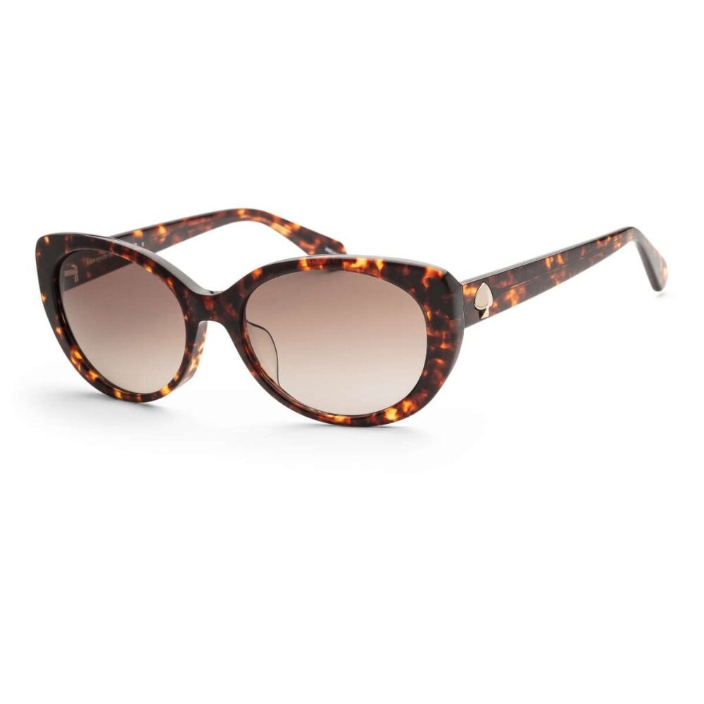 Kate Spade EVERETT 0086 Dark Havana / Brown Gradient Sunglasses